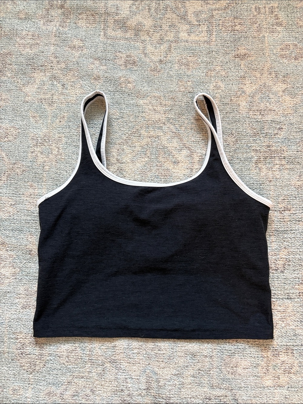 Athletic Works Black Tank with White Trim